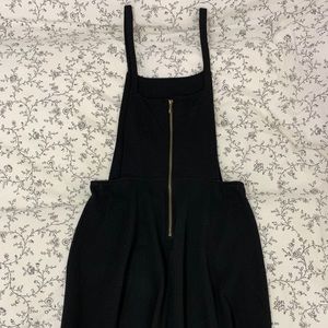 Black Overall Dress